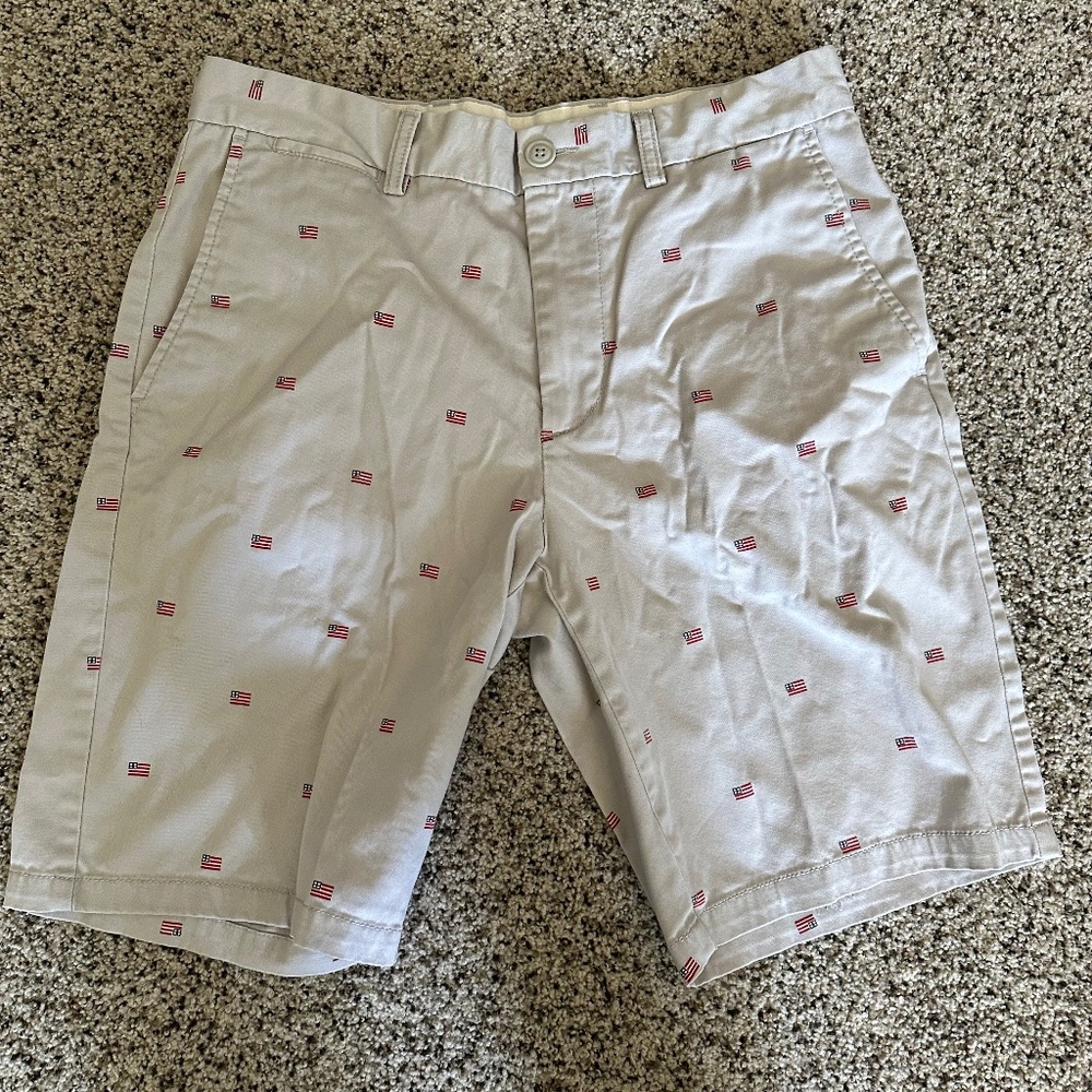 Mens American Flag Shorts